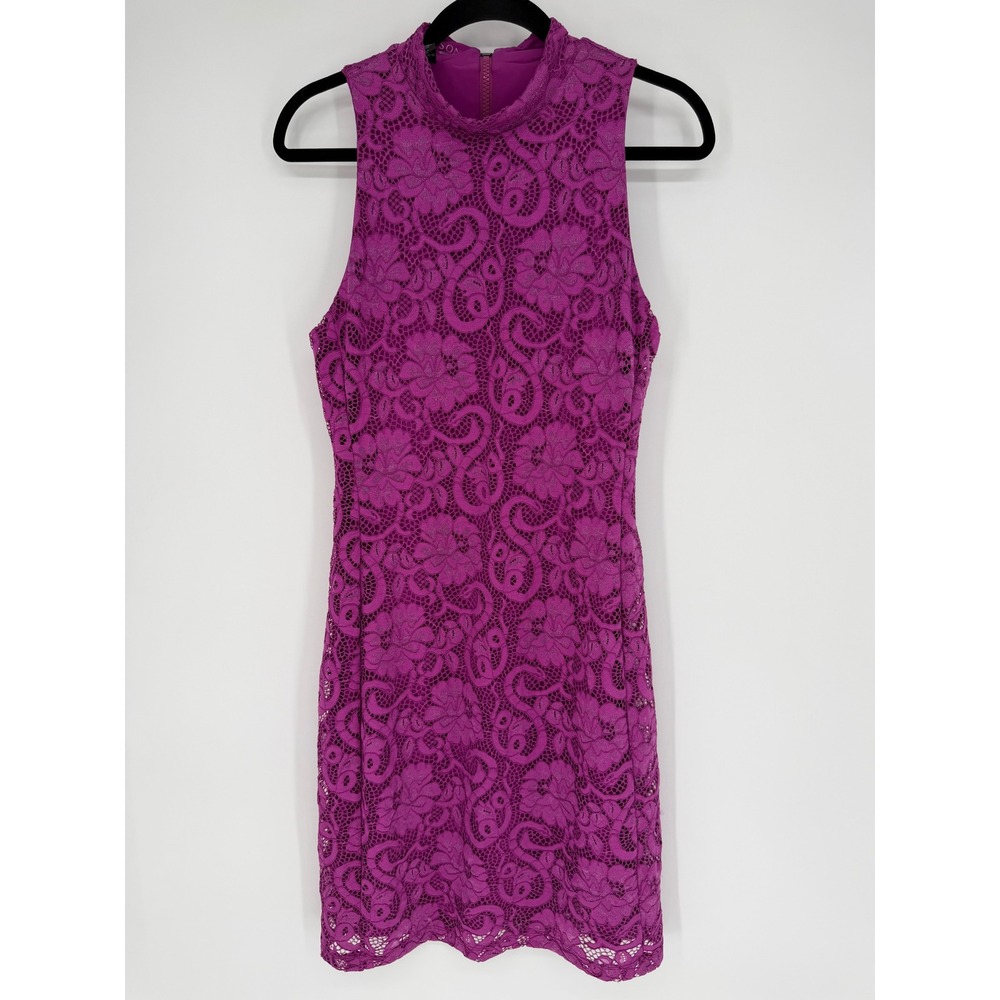 GREYSON LENNOX LACE DRESS PINK BOUGAINVILLEA SLEEK CHIC‎ ACTIVEWEAR MEDIUM NWT